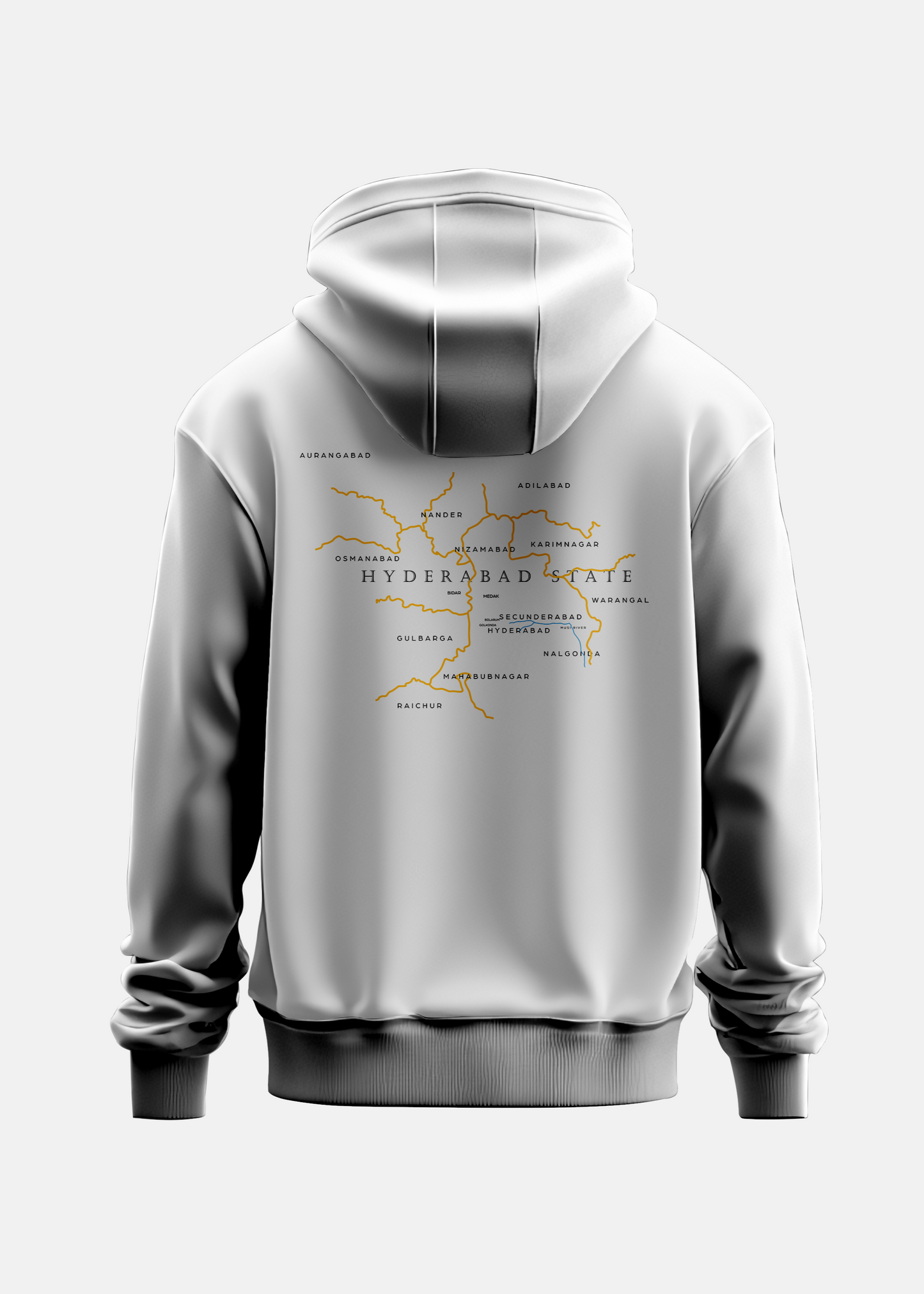 Hyderabad Stamp Hoodie